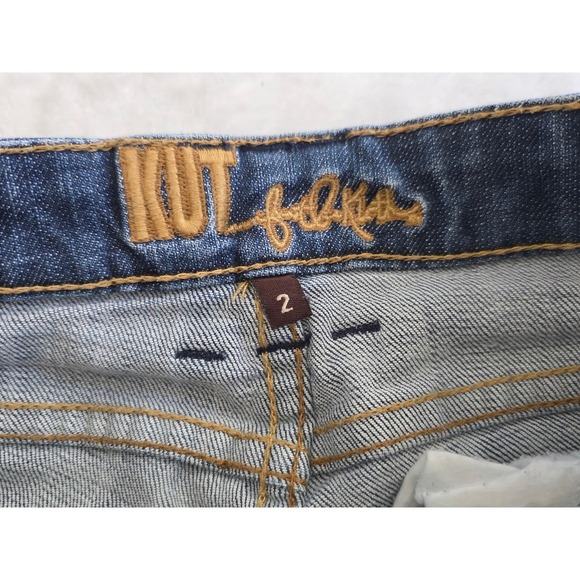 KUT from the Kloth Bootcut Jeans Dark Wash Women's Size 2 - Picture 6 of 7